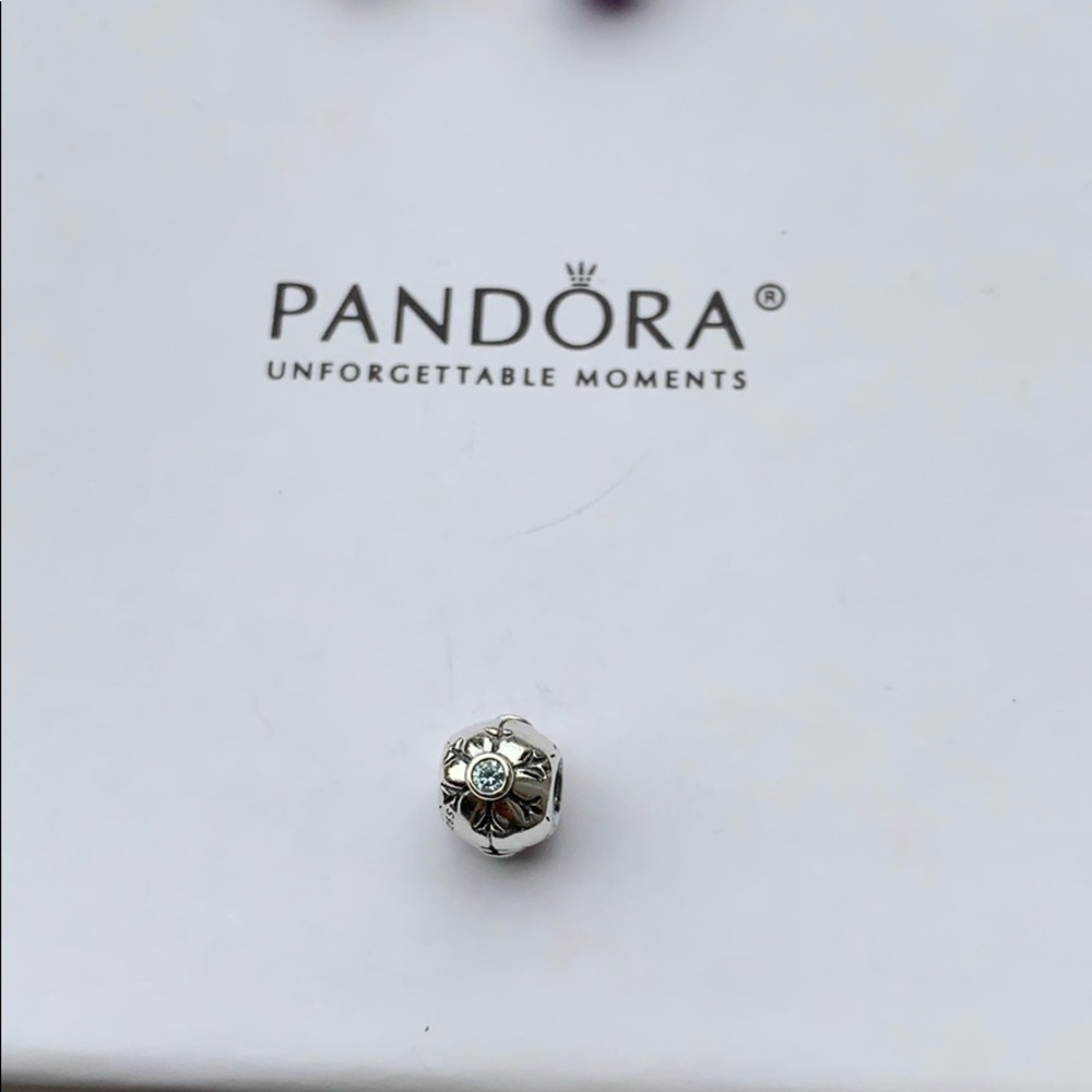 Authentic Pandora Snow Flake Charm